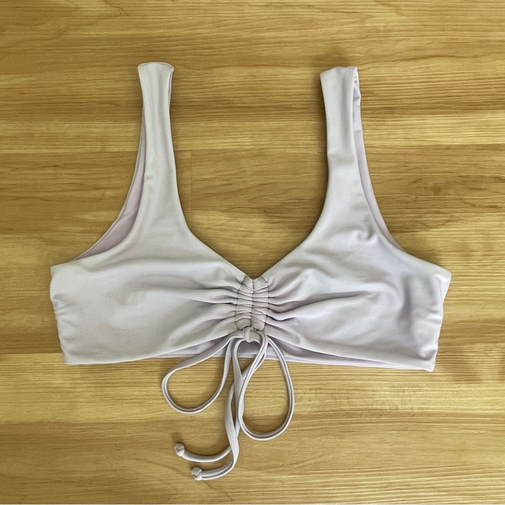 Zaful Light Purple Lilac Tank Bikini Top Women’s Sz S | US 4 - Preowned, Clean